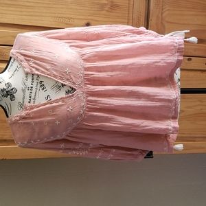 Lucky Brand embroidered top